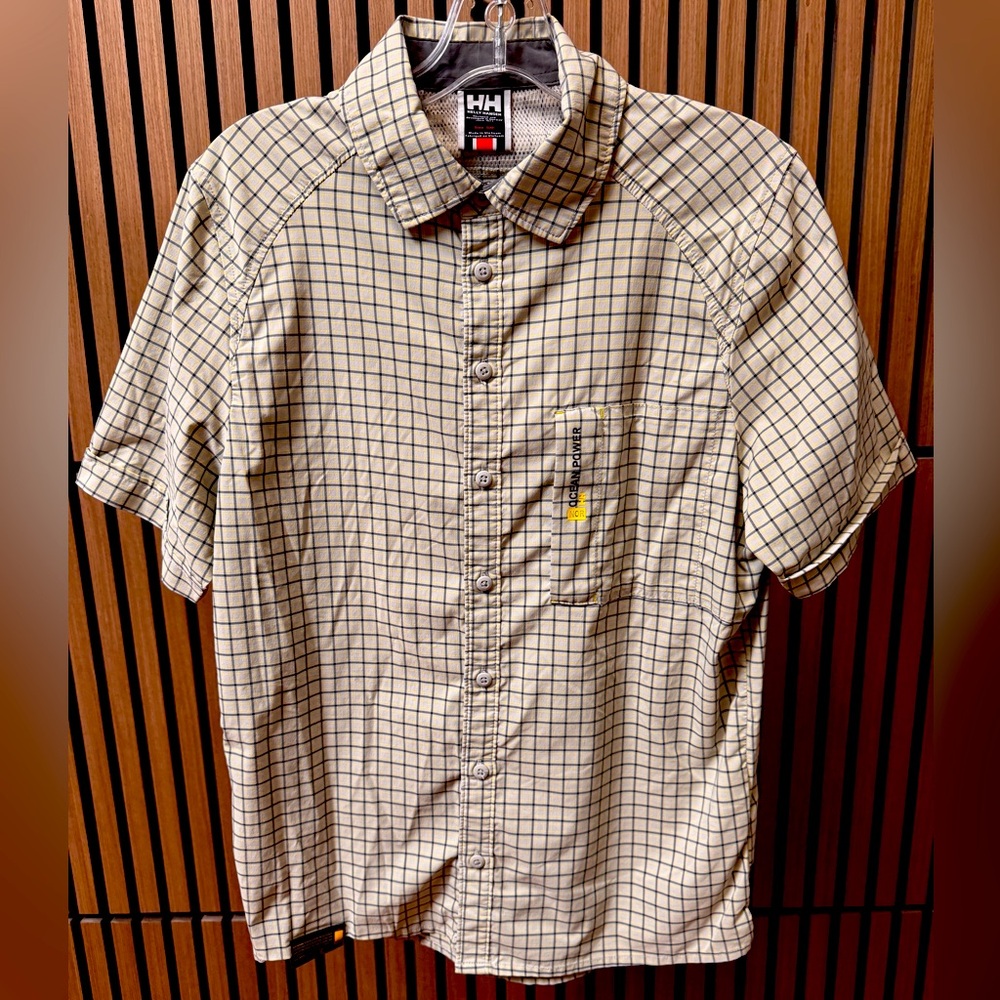 Helly Hansen Men's Checkered Shirt Size Medium